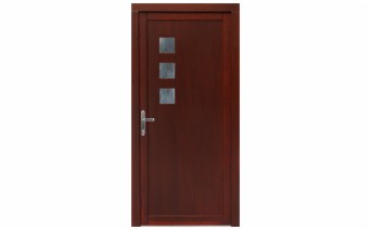 drzwi zewnętrzne drewniane, model drzwi Iza