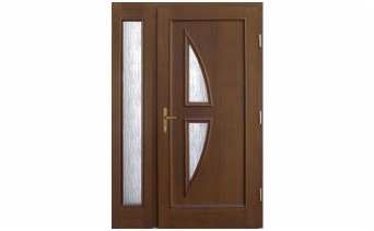 drzwi zewnętrzne drewniane, model drzwi Natalia